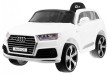 Audi Q7 Lift na akumulator dla dzieci Biały + Pilot + Wolny Start + EVA + Ekoskóra + MP3 LED-1 7084 