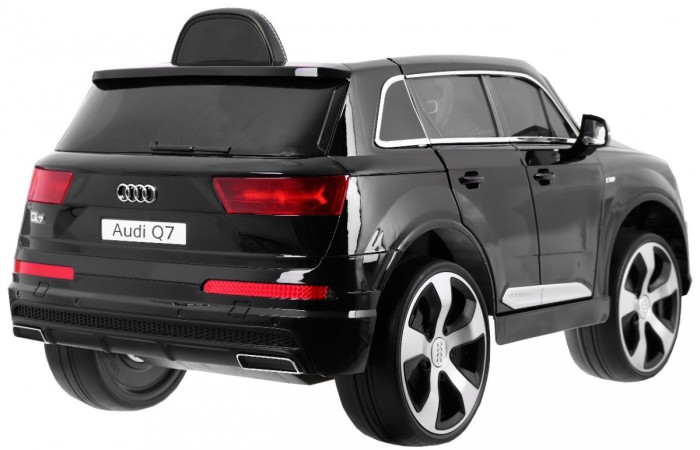 Audi Q7 Lift na akumulator dla dzieci Czarny + Pilot + Wolny Start + EVA + Ekoskóra + MP3 LED-3 7085 