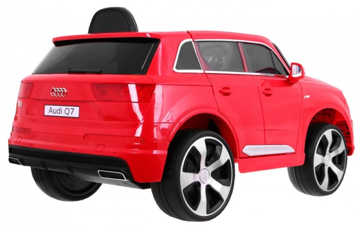 Audi Q7 Lift SUV na akumulator dla dzieci Czerwony + Pilot + Wolny Start + Ekoskóra + MP3 LED-3 7086 