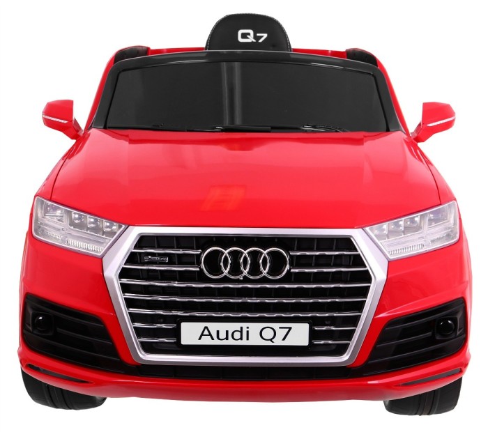 Audi Q7 Lift SUV na akumulator dla dzieci Czerwony + Pilot + Wolny Start + Ekoskóra + MP3 LED-4 7086 