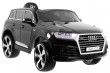 Audi Q7 Lift na akumulator dla dzieci Lakier Czarny + Pilot + Wolny Start + EVA + MP3 LED-4 7087 