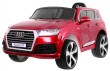 Audi Q7 Lift na akumulator dla dzieci Lakier Czerwony + Pilot + Wolny Start + EVA + MP3 LED-1 7088 