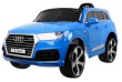 Audi Q7 Lift na akumulator dla dzieci Lakier Niebieski + Pilot + Wolny Start + EVA + MP3 LED-12 7089 
