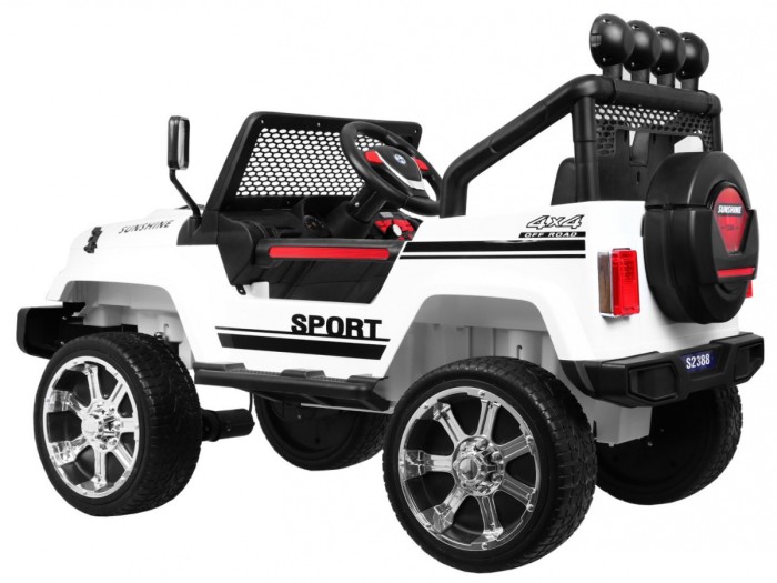 Autko terenowe Raptor Drifter Biały Off-road-2 7098 