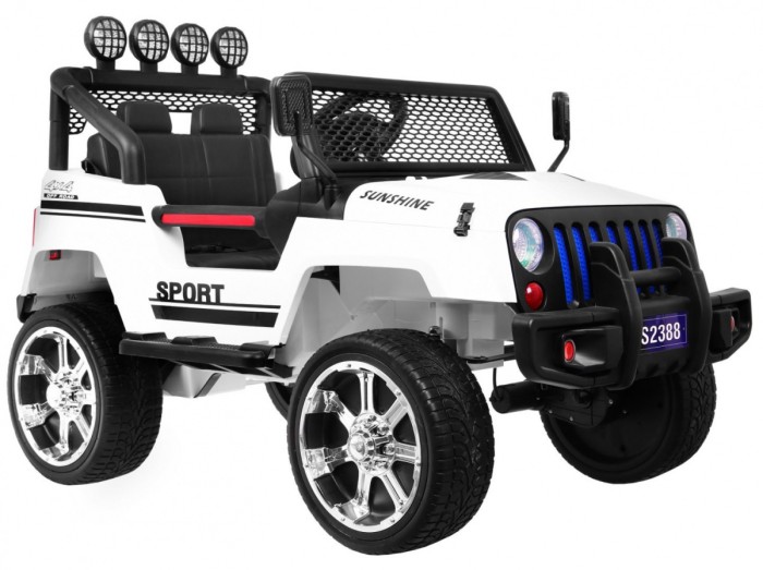 Autko terenowe Raptor Drifter Biały Off-road-4 7098 