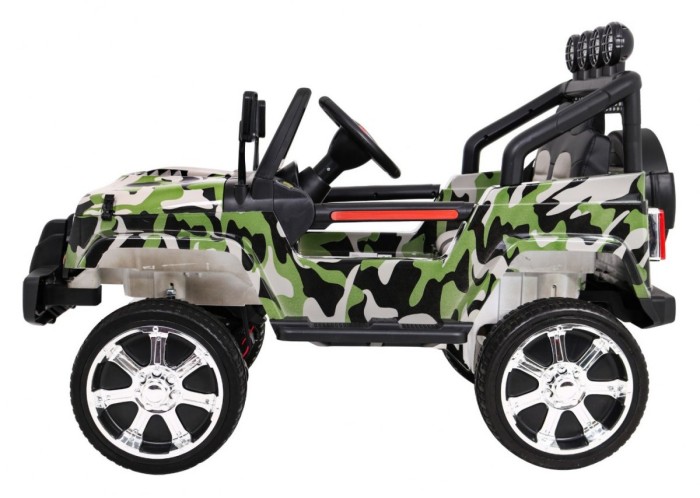 Autko terenowe Raptor Drifter Moro + Pilot + Napęd 4x4 + Schowek + Wolny Start + MP3 LED-3 7101 