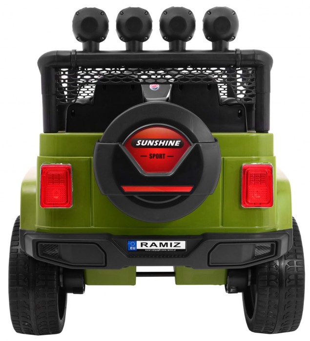 Autko terenowe Raptor Drifter Zielony + Pilot + Napęd 4x4 + Schowek + Wolny Start + MP3 LED-3 7104 