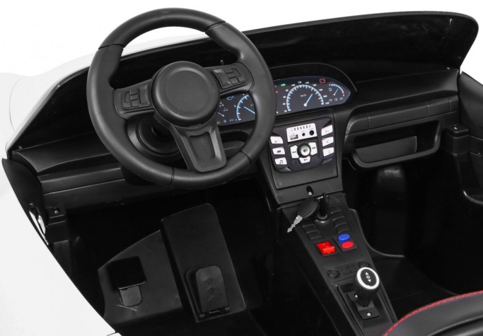 Perfecta Auto dla 2 dzieci Biały-6 7105 