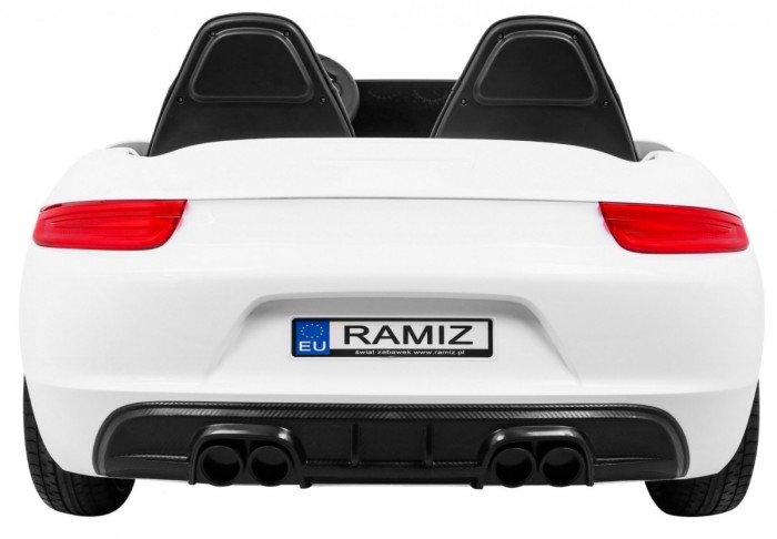Perfecta Auto dla 2 dzieci Biały-8 7105 