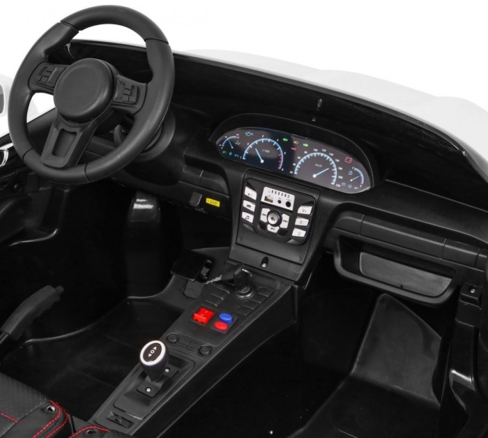Perfecta Auto dla 2 dzieci Biały-12 7105 