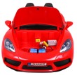 Perfecta Auto dla 2 dzieci Czerwony + Pompowane koła + Silnik bezszczotkowy + MP3 LED + Wolny Start-12 7107 