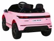 Range Rover Evoque na akumulator dla dzieci Różowy SUV + Pilot-5 7113 
