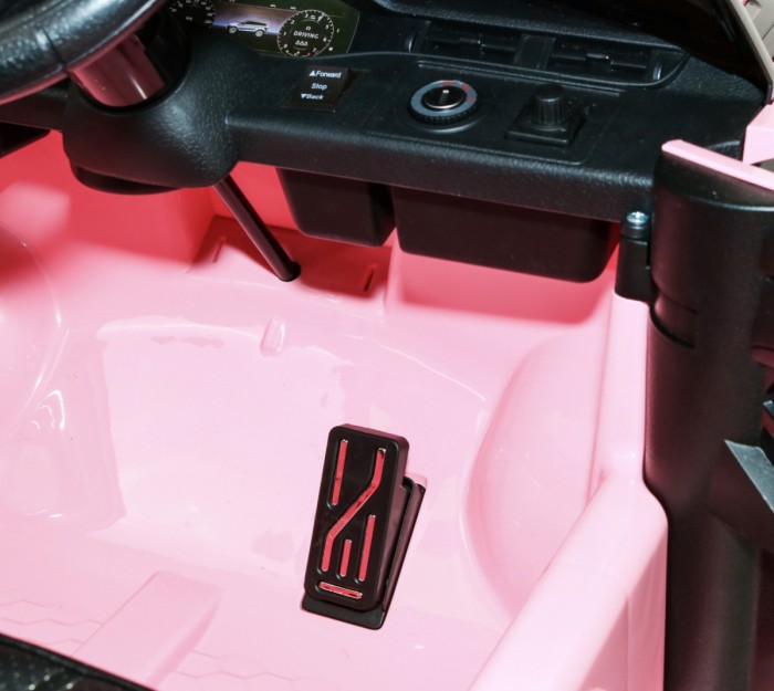 Range Rover Evoque na akumulator dla dzieci Różowy SUV + Pilot-13 7113 