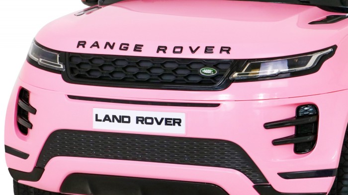 Range Rover Evoque na akumulator dla dzieci Różowy SUV + Pilot-14 7113 