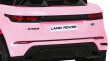Range Rover Evoque na akumulator dla dzieci Różowy SUV + Pilot-15 7113 