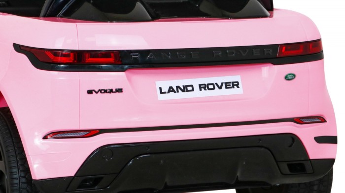 Range Rover Evoque na akumulator dla dzieci Różowy SUV + Pilot-15 7113 