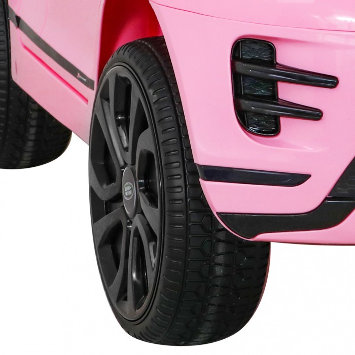 Range Rover Evoque na akumulator dla dzieci Różowy SUV + Pilot-16 7113 
