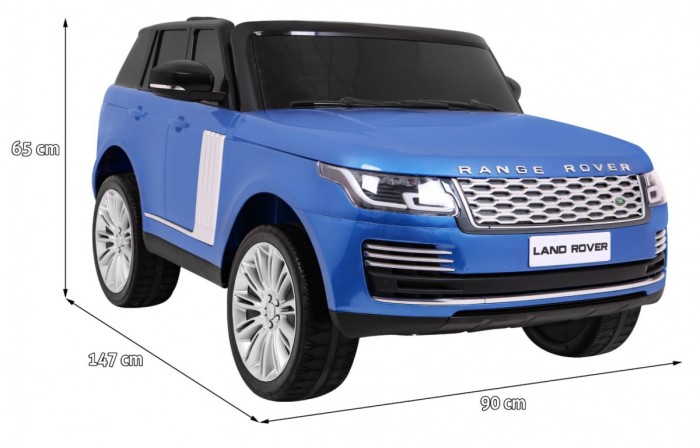 Range Rover HSE Lakierowane Autko dla 2 dzieci Niebieski SUV-2 7117 