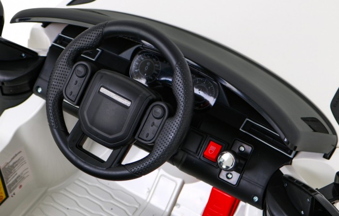Range Rover Velar na akumulator Biały + Pilot + EVA + Wolny Start + MP3 LED-9 7118 