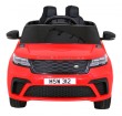 Range Rover Velar na akumulator Czerwony SUV + Pilot-3 7120 