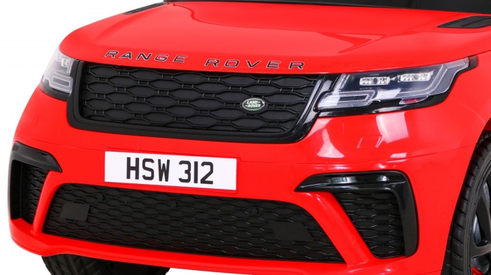Range Rover Velar na akumulator Czerwony SUV + Pilot-12 7120 