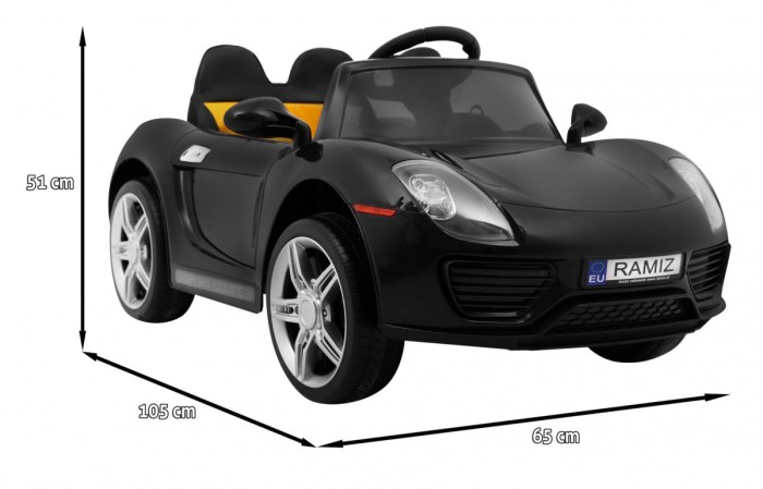 Pojazd Roadster Czarny-2 7132 