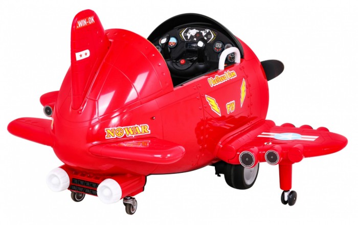 Samolot F99 Sky Limit na akumulator dla dzieci Czerwony + Ruchome śmigło + Pilot + Kółka pomocnicze + Audio LED + EVA-10 7134 