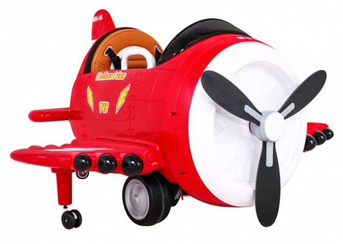 Samolot F99 Sky Limit na akumulator dla dzieci Czerwony + Ruchome śmigło + Pilot + Kółka pomocnicze + Audio LED + EVA-11 7134 