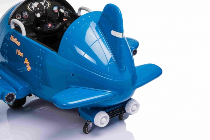 Samolot F99 Sky Limit na akumulator dla dzieci Niebieski + Ruchome śmigło + Pilot + Kółka pomocnicze + Audio LED + EVA-7 7135 