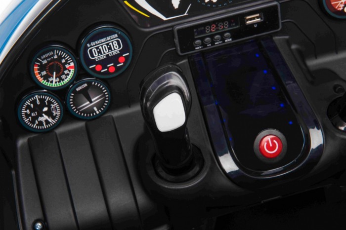 Samolot F99 Sky Limit na akumulator dla dzieci Niebieski + Ruchome śmigło + Pilot + Kółka pomocnicze + Audio LED + EVA-8 7135 