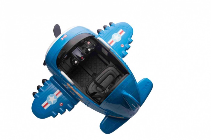 Samolot F99 Sky Limit na akumulator dla dzieci Niebieski + Ruchome śmigło + Pilot + Kółka pomocnicze + Audio LED + EVA-11 7135 