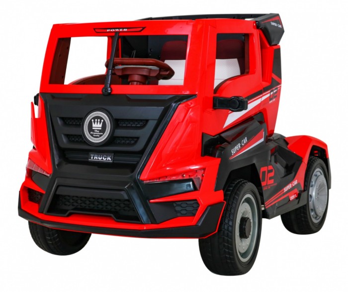 Ciężarówka Super Truck z Naczepą dla dzieci + Pilot + Wolny Start + Koła EVA + Audio Światła-8 7145 