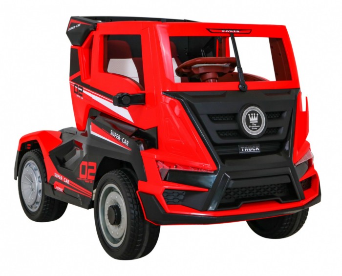Ciężarówka Super Truck z Naczepą dla dzieci + Pilot + Wolny Start + Koła EVA + Audio Światła-18 7145 