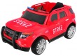 Auto SUV Straż Pożarna na akumulator dla dzieci + Syreny + Światła + Megafon + Pilot-1 7152 