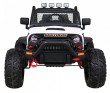 Autko terenowe Brothers na akumulator Biały + Pilot + Wolny Start + EVA + LED MP3-3 7153 