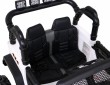 Autko terenowe Brothers na akumulator Biały + Pilot + Wolny Start + EVA + LED MP3-11 7153 