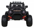 Autko terenowe Brothers na akumulator Czarny + Pilot + Wolny Start + EVA + LED MP3-3 7154 