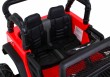 Autko terenowe Brothers na akumulator Czerwony + Pilot + Wolny Start + EVA + LED MP3-11 7155 