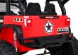Autko terenowe Brothers na akumulator Czerwony + Pilot + Wolny Start + EVA + LED MP3-13 7155 