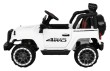 Auto Terenowe Full Time 4WD dla dzieci Biały + Napęd 4x4 + Pilot + Audio LED + Schowek-4 7156 
