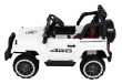 Auto Terenowe Full Time 4WD dla dzieci Biały + Napęd 4x4 + Pilot + Audio LED + Schowek-5 7156 
