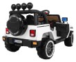 Auto Terenowe Full Time 4WD dla dzieci Biały + Napęd 4x4 + Pilot + Audio LED + Schowek-11 7156 