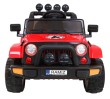 Auto Terenowe Full Time 4WD dla dzieci Czerwony + Napęd 4x4 + Pilot + Audio LED + Schowek-3 7157 