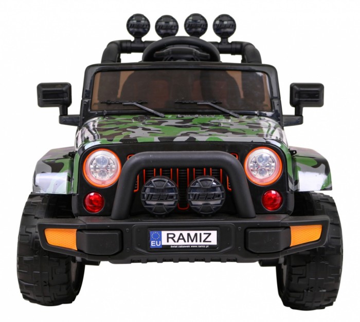 Auto Terenowe Full Time 4WD dla dzieci Lakier Moro + Napęd 4x4 + Pilot + Audio LED + Schowek-3 7158 
