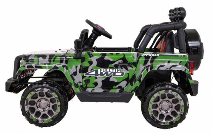 Auto Terenowe Full Time 4WD dla dzieci Lakier Moro + Napęd 4x4 + Pilot + Audio LED + Schowek-4 7158 