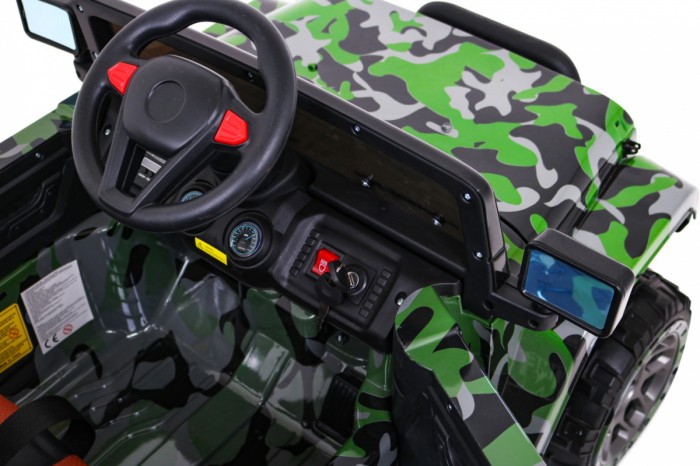 Auto Terenowe Full Time 4WD dla dzieci Lakier Moro + Napęd 4x4 + Pilot + Audio LED + Schowek-10 7158 