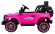 Auto Terenowe Full Time 4WD dla dzieci Różowy + Napęd 4x4 + Pilot + Audio LED + Schowek-4 7159 