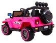 Auto Terenowe Full Time 4WD dla dzieci Różowy + Napęd 4x4 + Pilot + Audio LED + Schowek-5 7159 