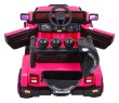 Auto Terenowe Full Time 4WD dla dzieci Różowy + Napęd 4x4 + Pilot + Audio LED + Schowek-7 7159 