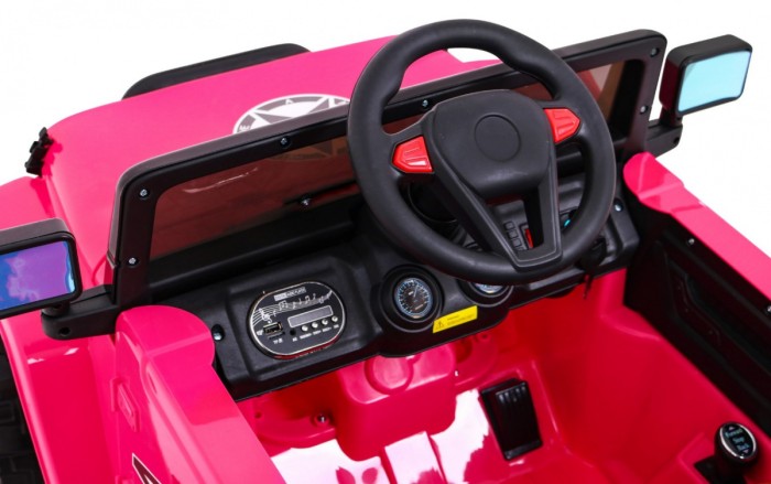 Auto Terenowe Full Time 4WD dla dzieci Różowy + Napęd 4x4 + Pilot + Audio LED + Schowek-10 7159 